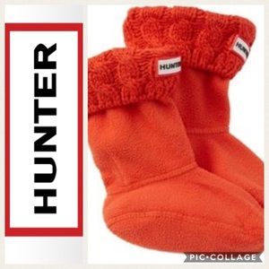 🧡KIDS!! Hunter Original 6 Stitch Cable Boot Socks